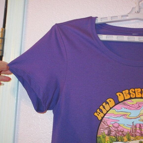 Wild Desert Child T-Shirt Size L Grand Canyon Park Cactus Sunset Road Trip Boho - Picture 3 of 6